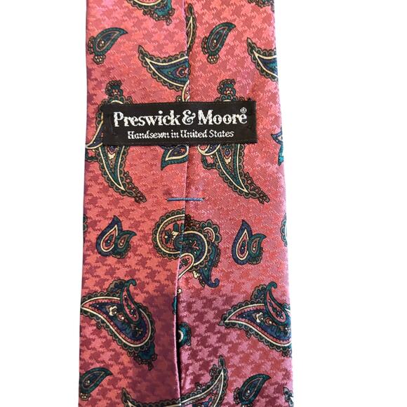 Lot of 4 Silk Ties, Nordstrom, Liberty, Reed, Preswick, EUC - Picture 3 of 5